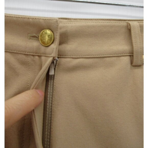 J McLaughlin Jeans 0 Straight Knit Stretch Pants Preppy Career - Picture 2 of 10